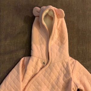 Carter’s Pink Quilted Snowsuit
